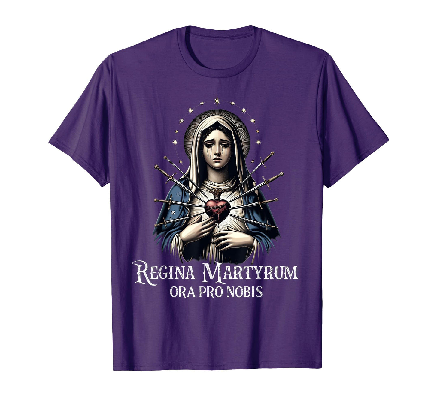 Mater Dolorosa Our Lady of Sorrows Virgin Mary Catholic T-Shirt