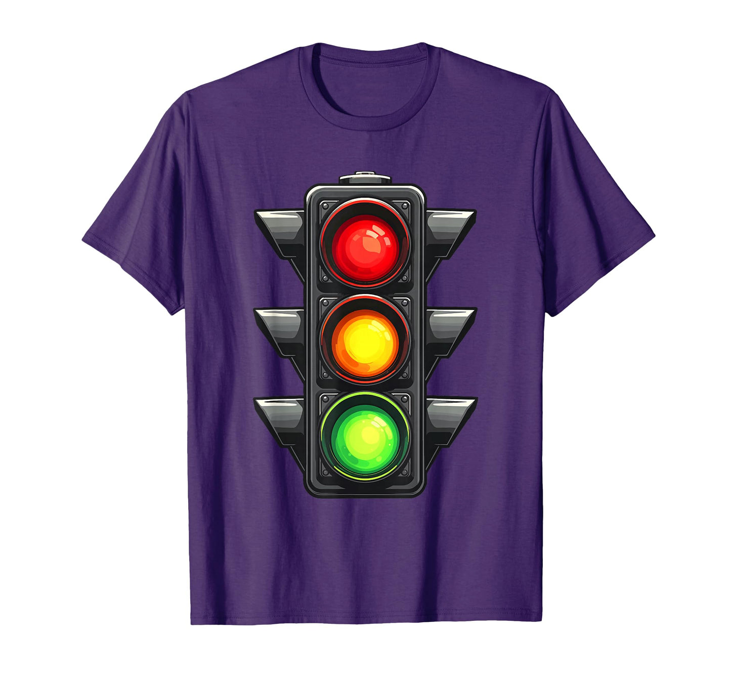 Traffic Light Shirt Adult Kids Traffic Light Costume T-Shirt