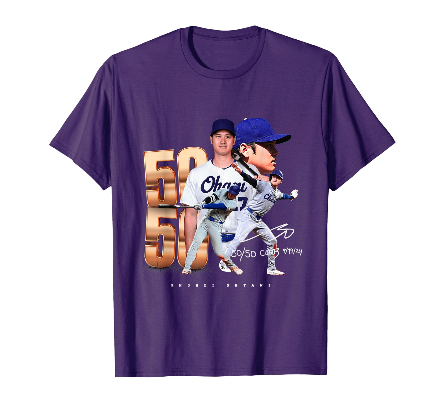 Shohei Ohtani | 50/50 Club | Los Angeles Baseball MLB Player T-Shirt