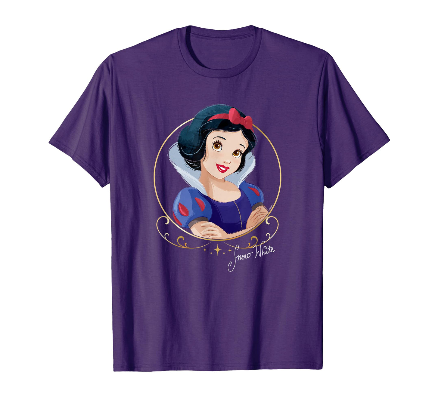Disney Princess Royalty Group Matching Snow White 2-Sided T-Shirt