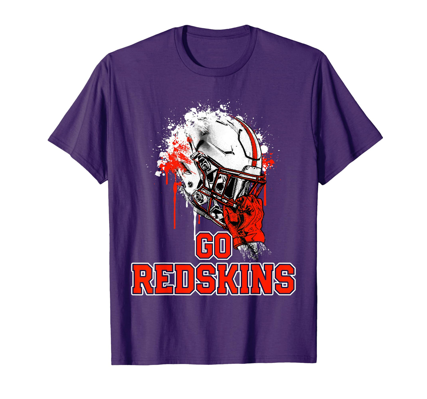 Oneonta Redskins Rising Helmet GO! T-Shirt