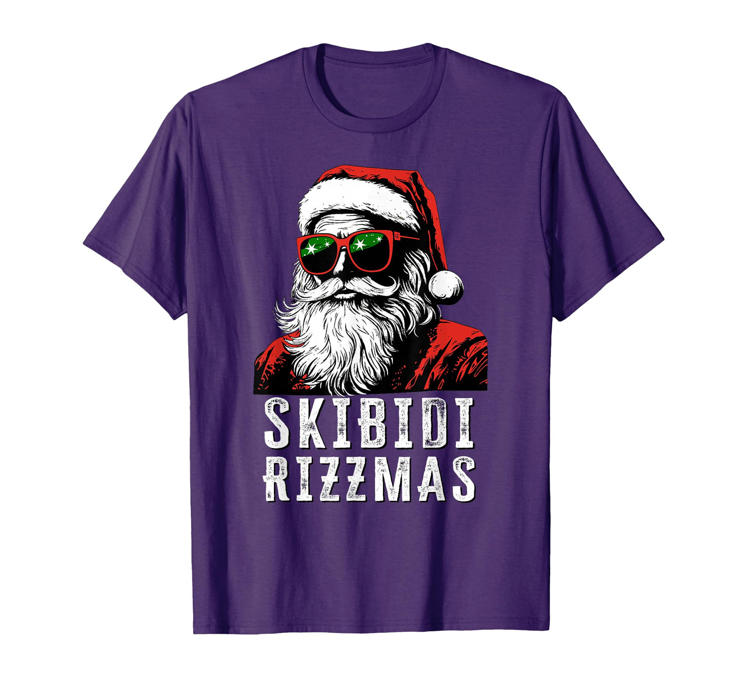 Skibidi Rizzmas Christmas Rizz Santa Claus Charisma Kid Cool T-Shirt