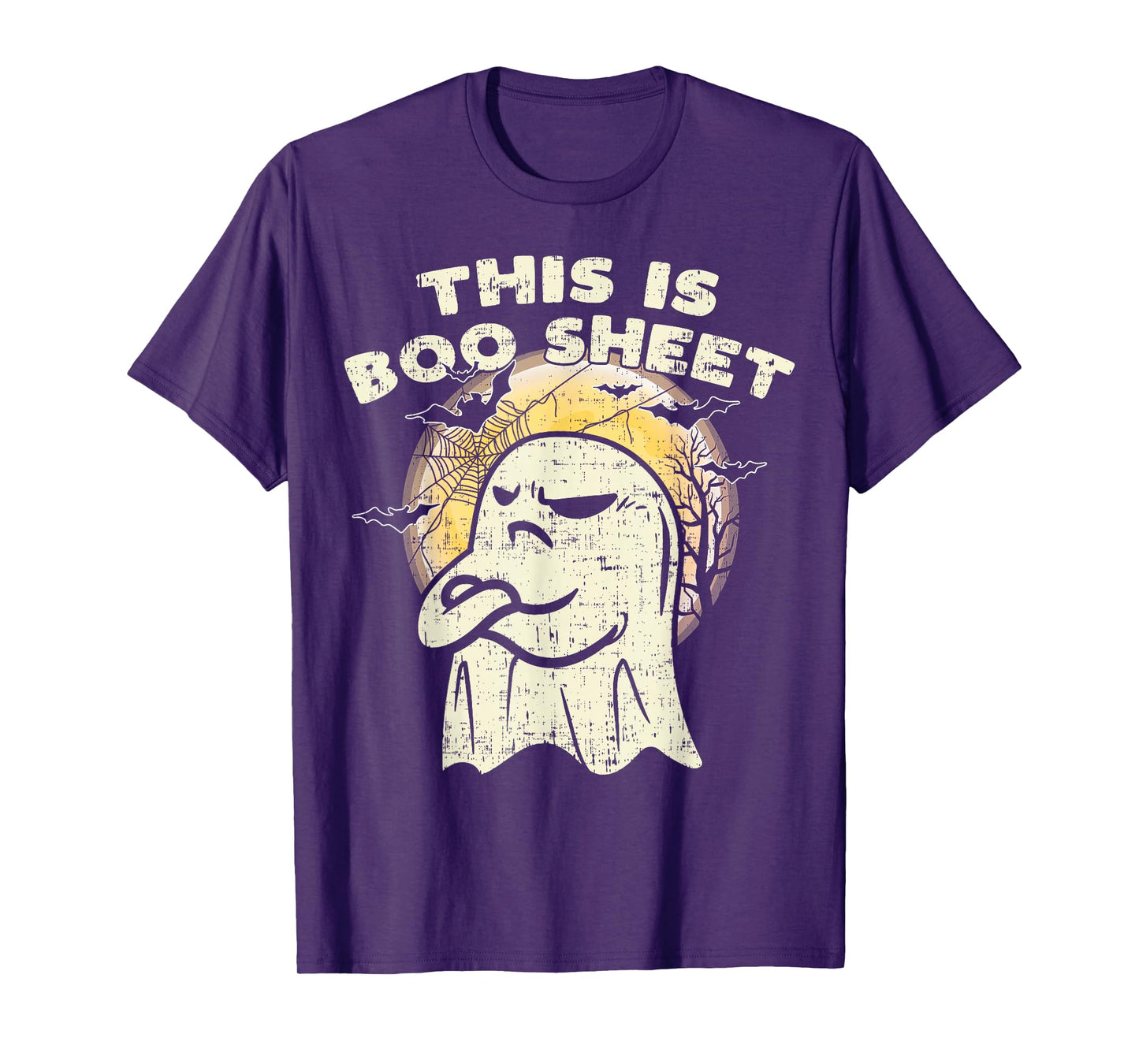This is Boo Sheet - Ghost Retro Halloween Costume Men Women T-Shirt