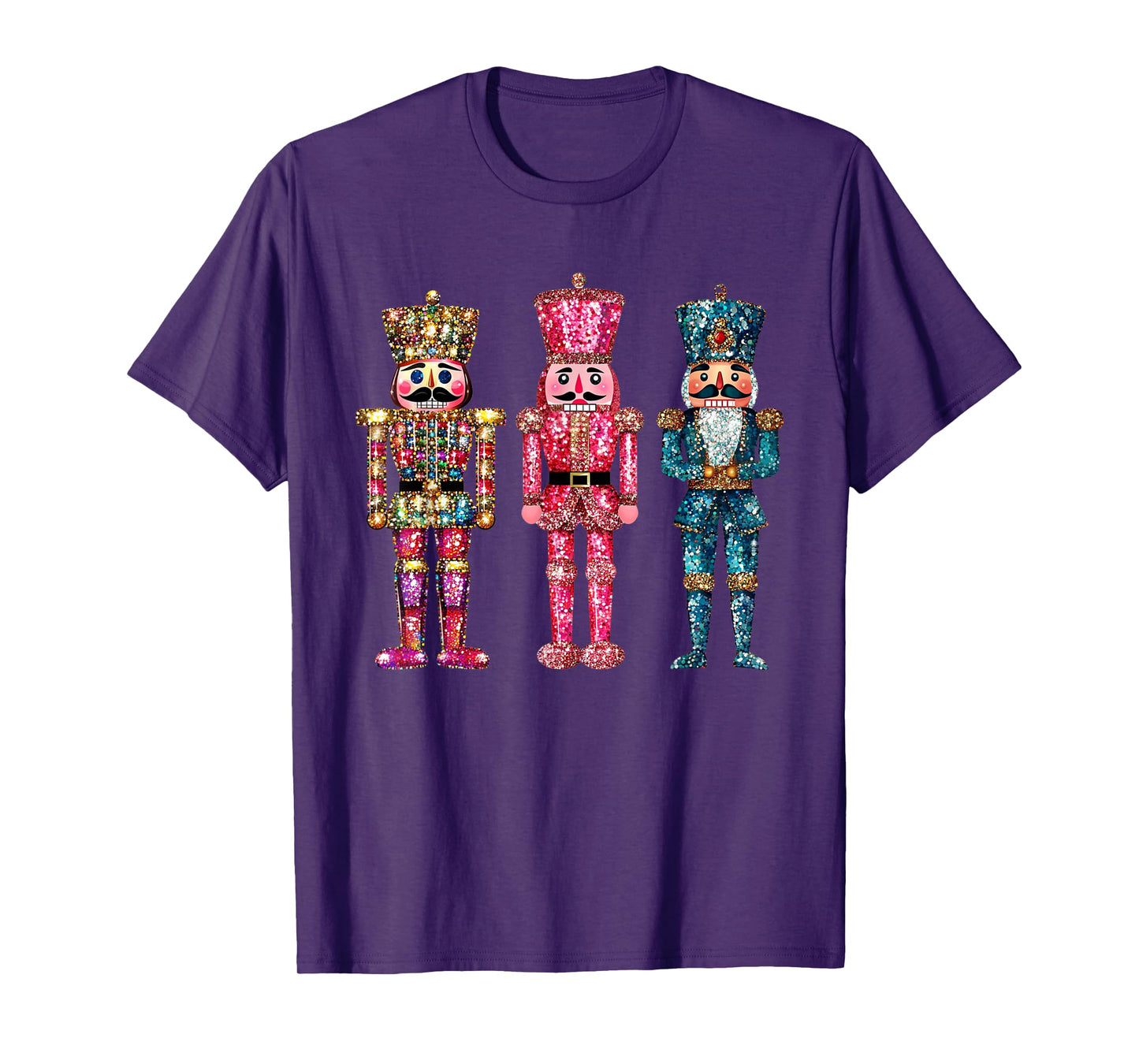 Nutcracker Christmas 2024 Xmas Pajamas Matching Men Women T-Shirt
