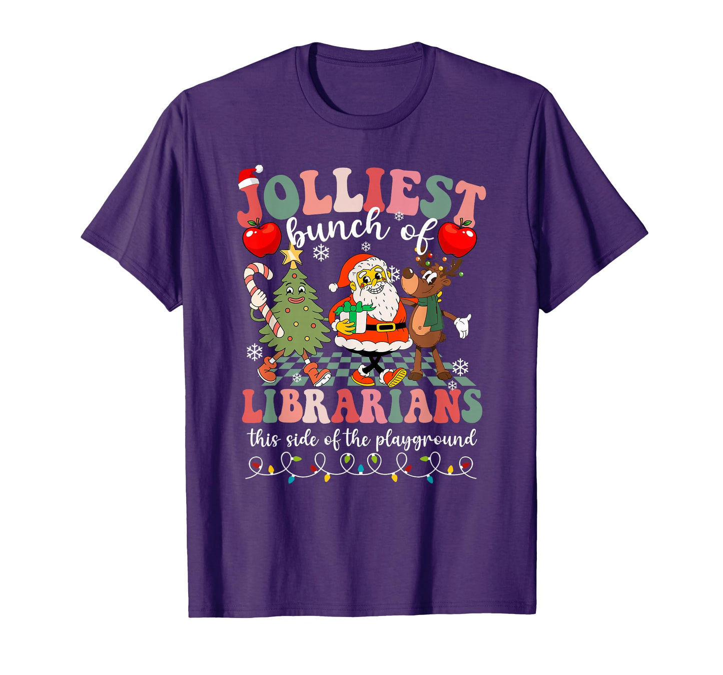 Jolliest Bunch of Librarians This Side of The Playground T-Shirt