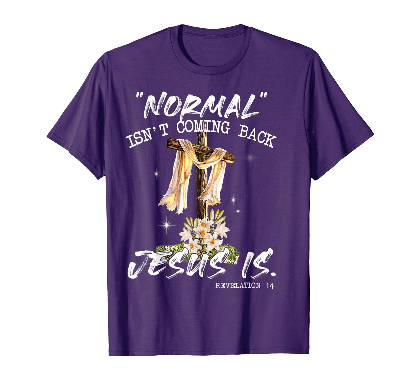 Normal Isn't Coming Back Jesus Is Shirt T Shirt T-Shirt