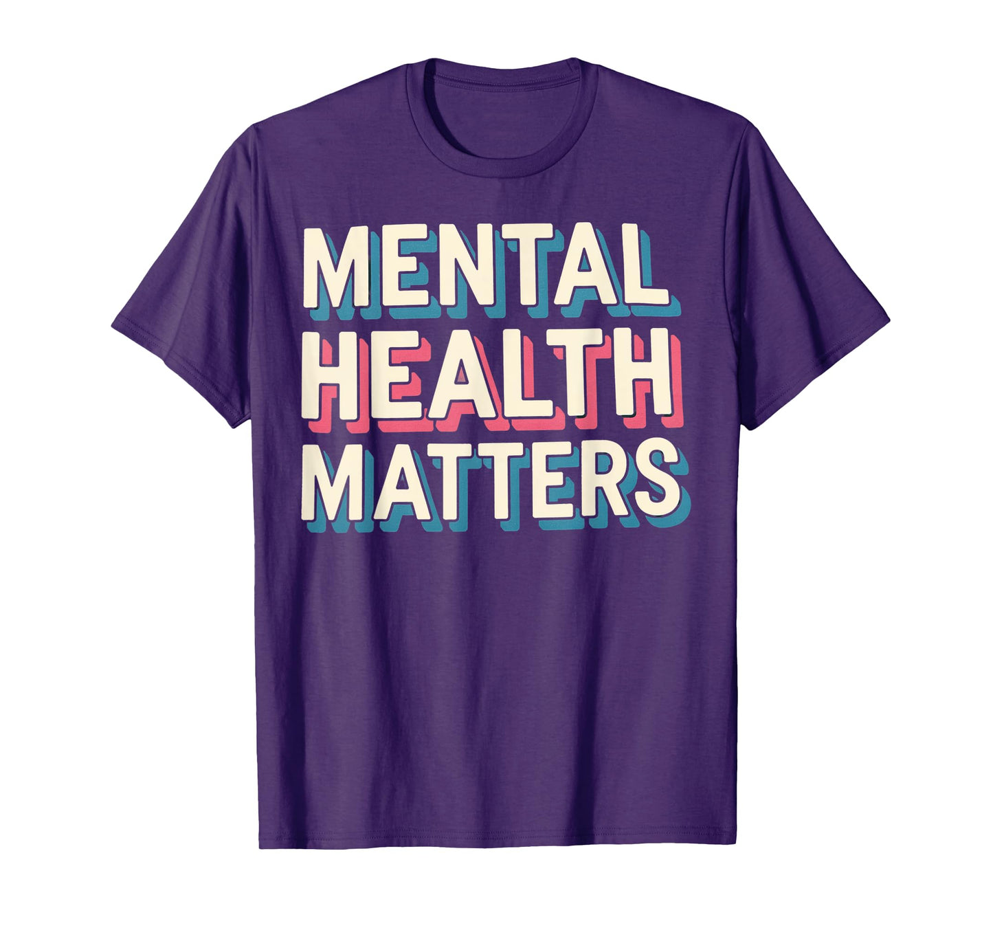 Mental Health Matters Vintage Mental Health Awareness T-Shirt