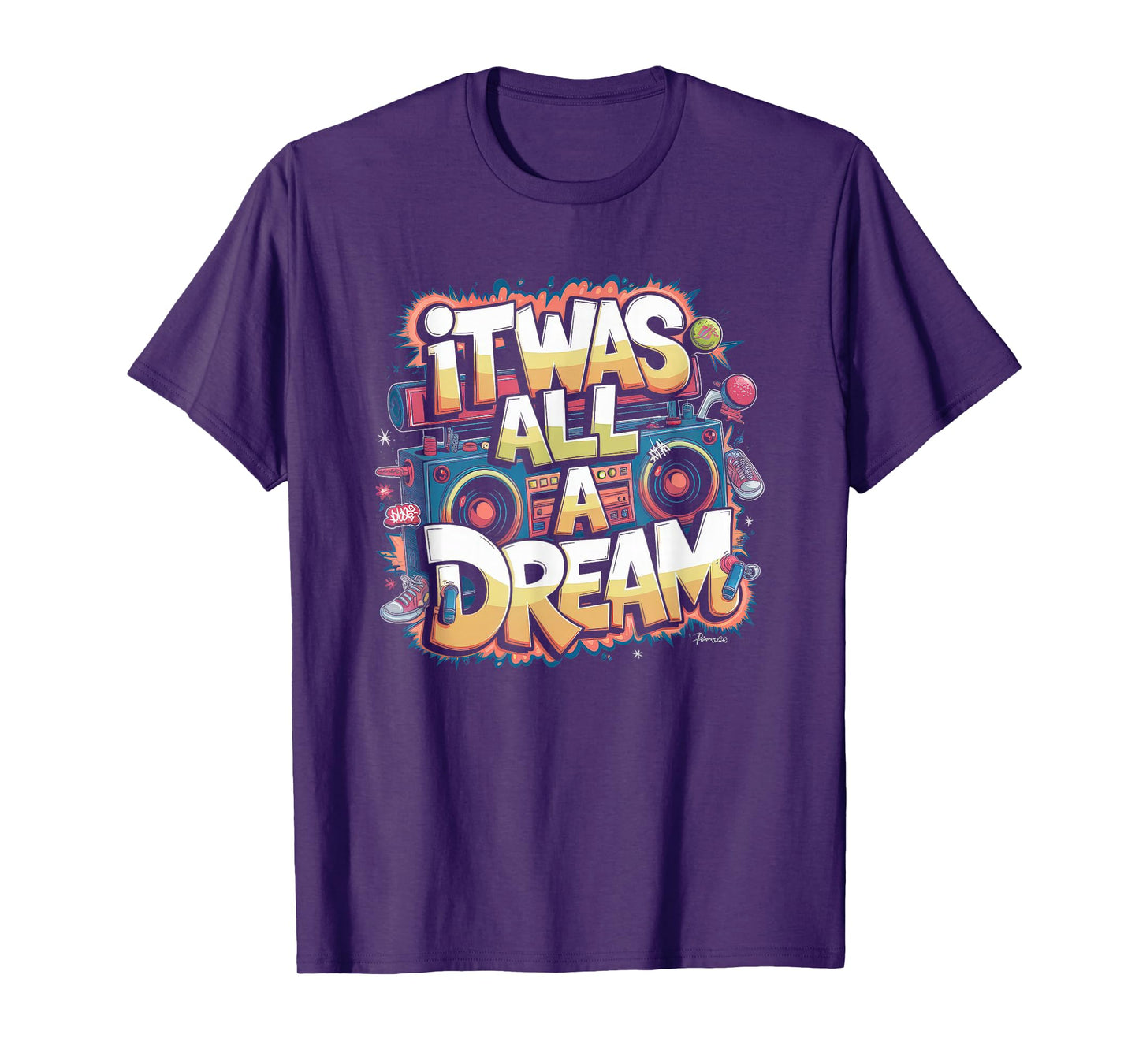 It Was A Dream Tshirt Men Women Rap 1990s Music Hip Hop T-Shirt