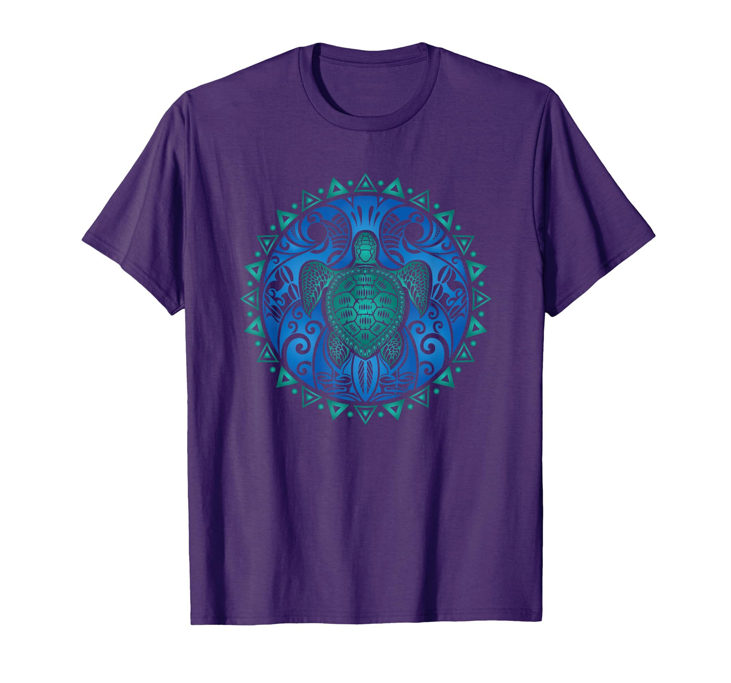 Sea Turtle Tribal Hawaiian Hawaii Turtles Lover Gift T-Shirt
