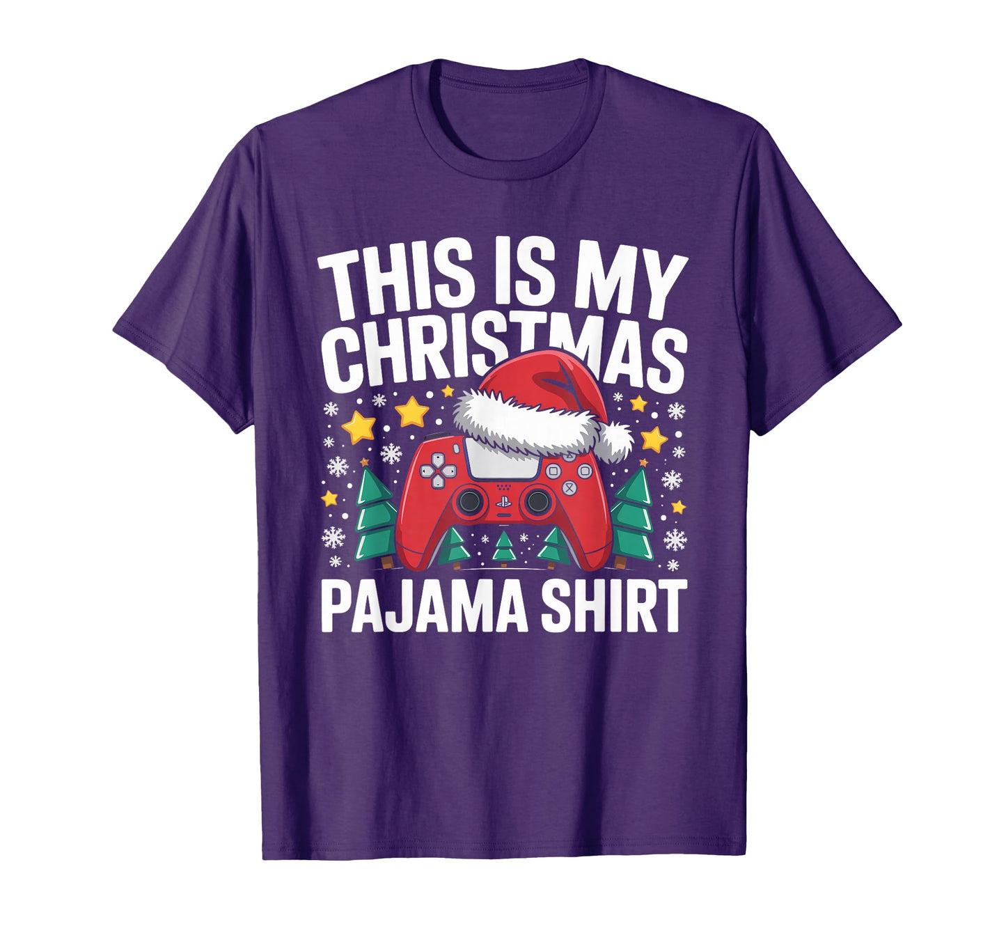 This is My Christmas Pajama Gamer Video Game Boys Kids T-Shirt