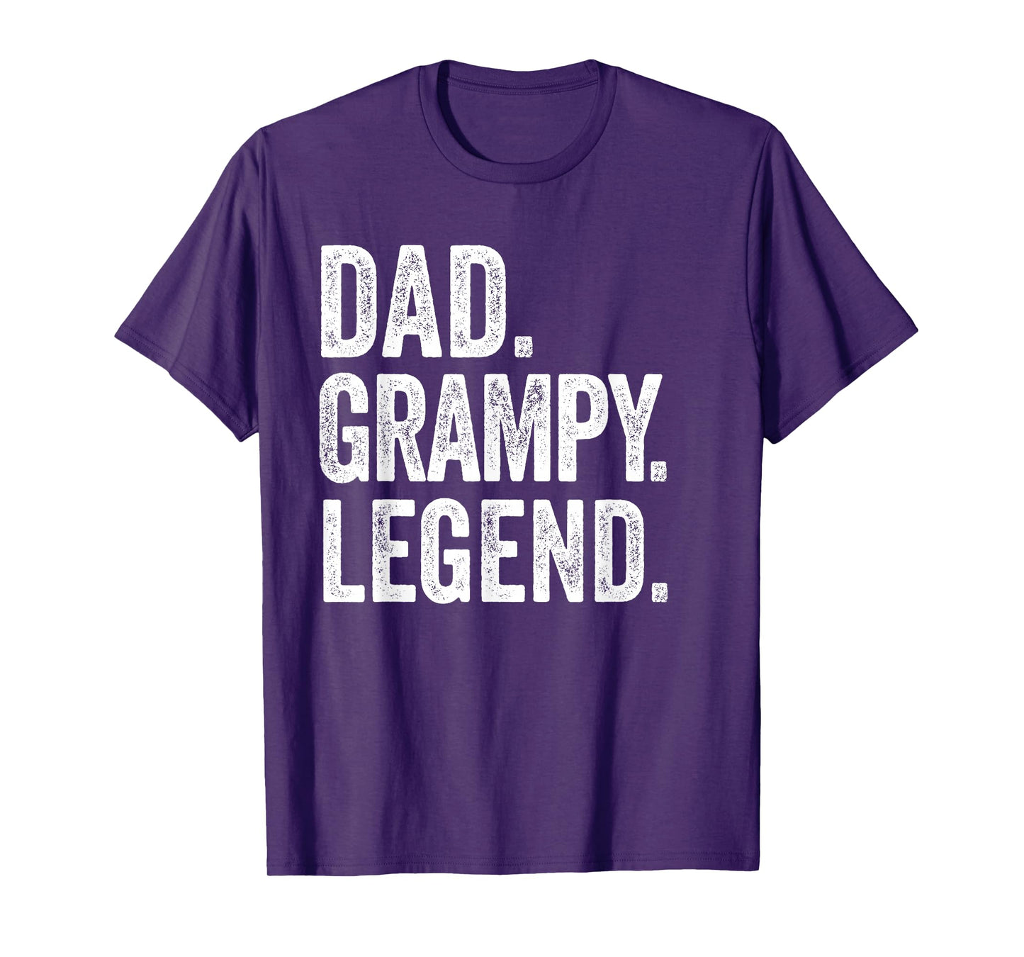 Dad Grampy Legend - Vintage Distressed Bold Grampy Graphic T-Shirt