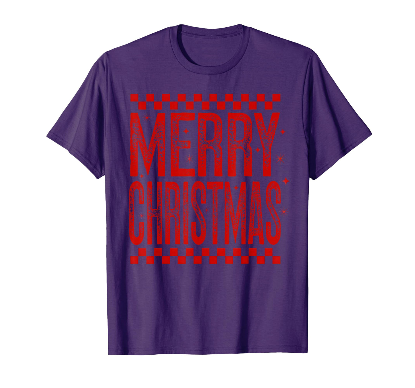 Merry Christmas Xmas Family Matching Pajamas Holiday Vintage T-Shirt