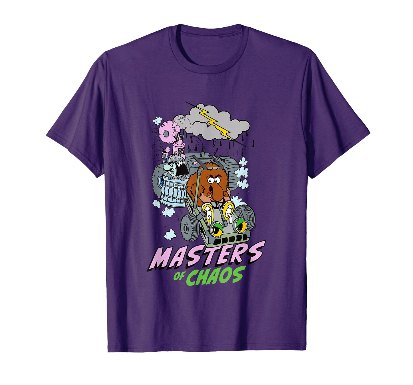 Rainbow Brite Masters Of Chaos Vintage Big Chest Poster T-Shirt