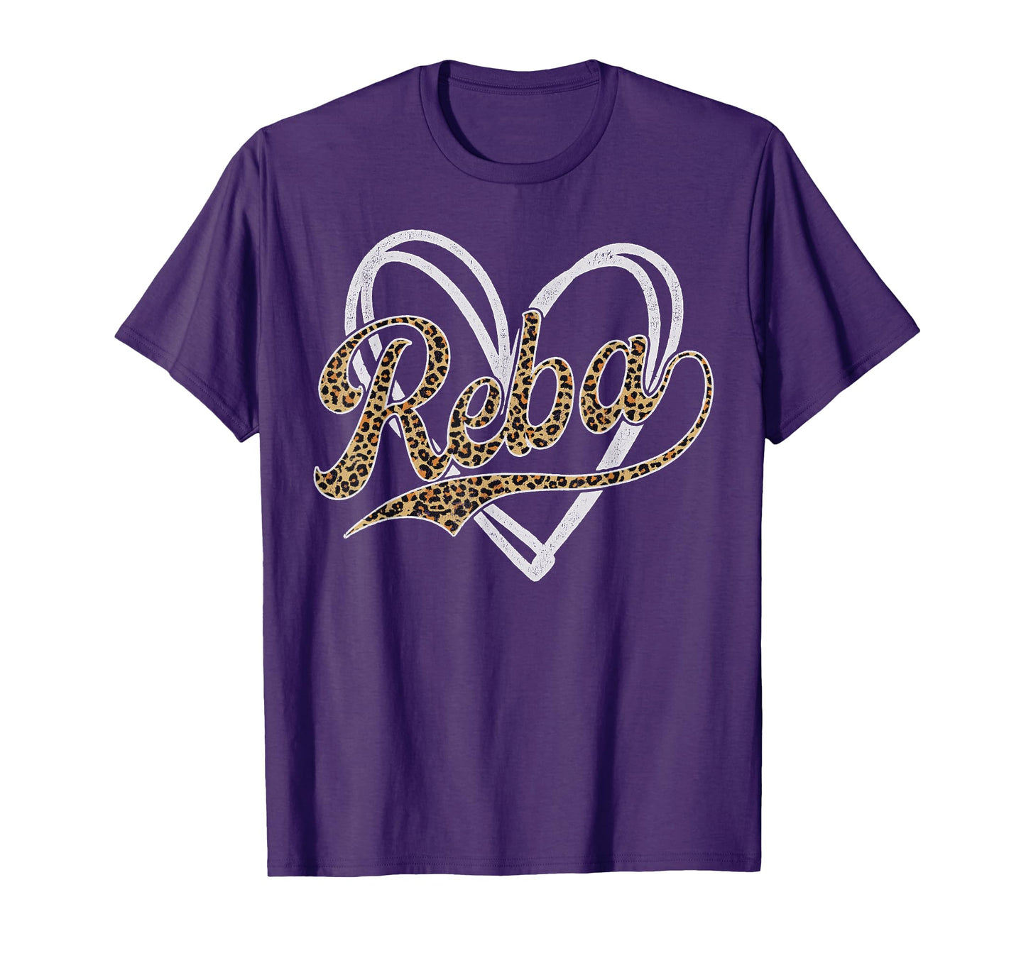 Vintage Reba Name Retro Style 70s 80s First For Men Women T-Shirt