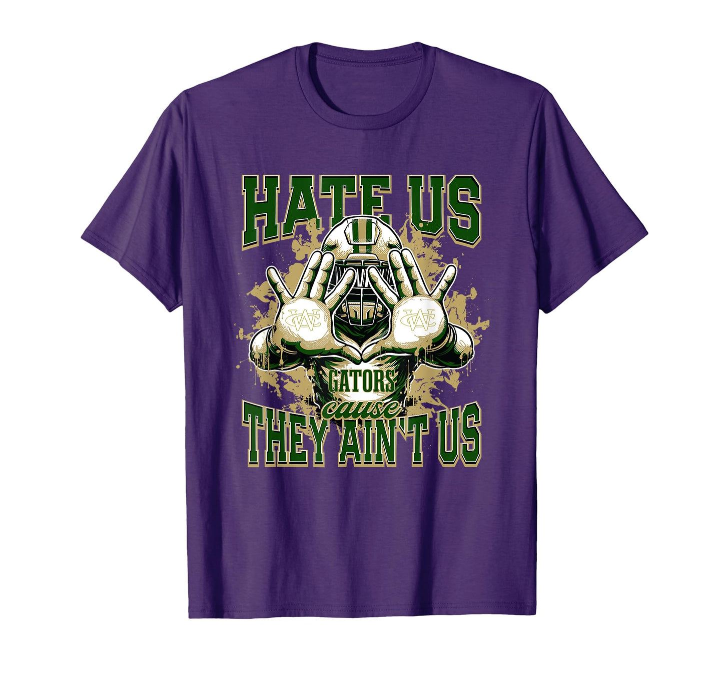 Ware County Gators Logo Hate Us Cause They Ain't HS T-Shirt