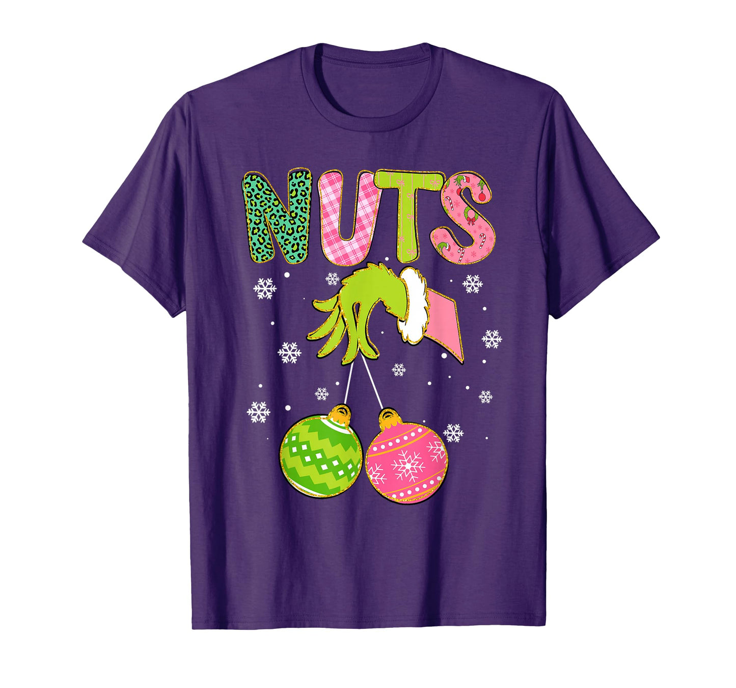 Chest Nuts Matching Chestnuts Christmas Couples Nuts Funny T-Shirt
