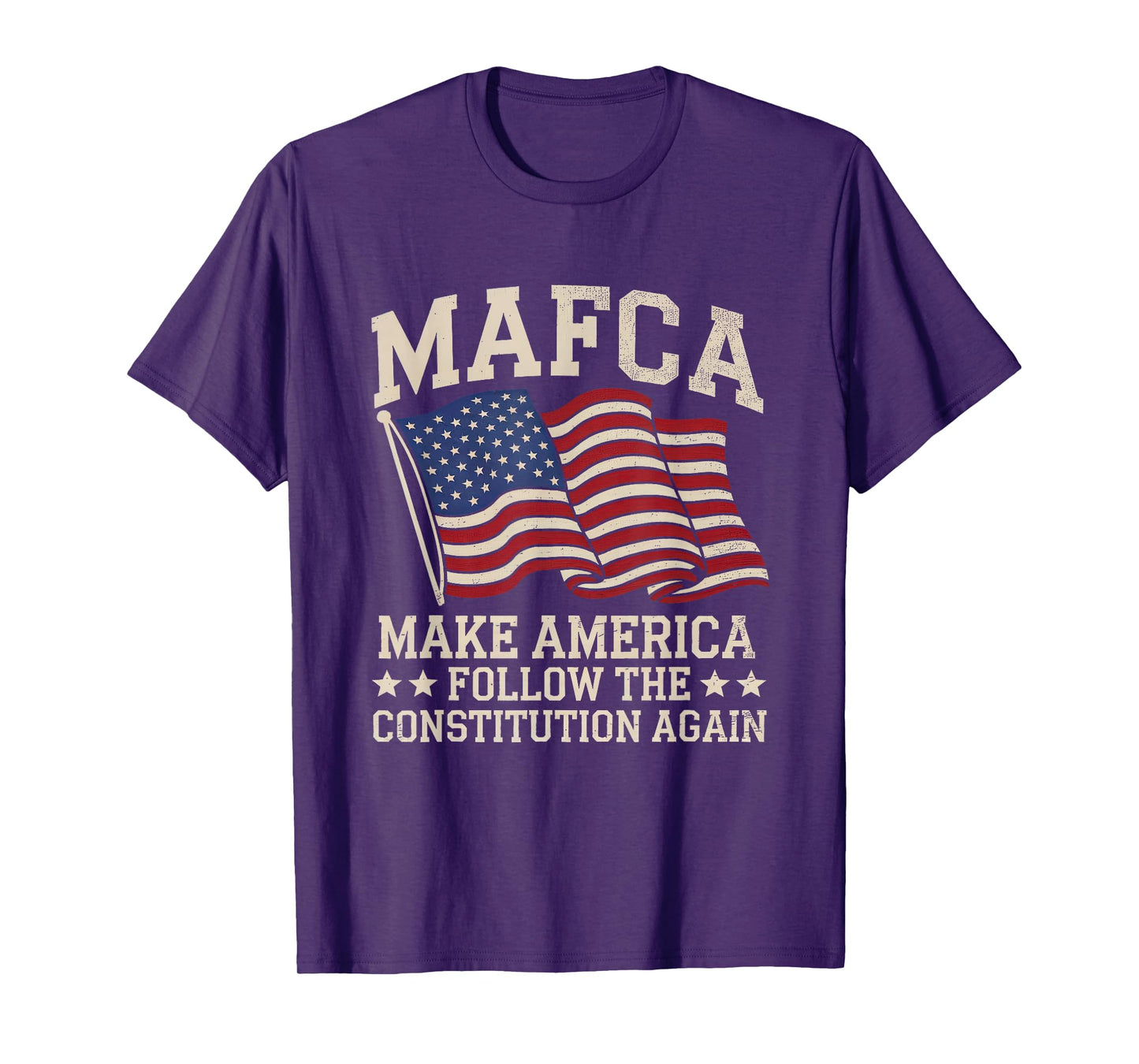 MAFCA Make America Follow the Constitution Again T-Shirt