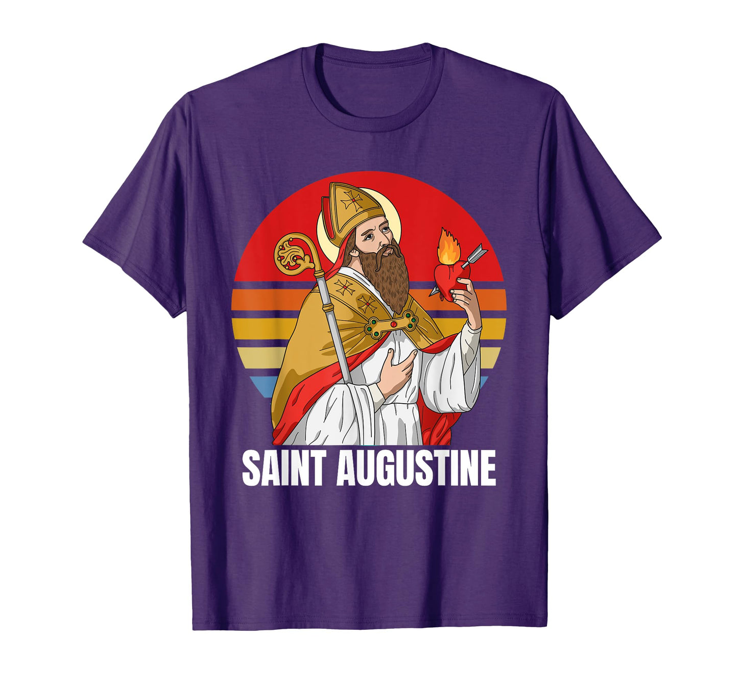 Saint Augustine Of Hippo Catholic T-Shirt