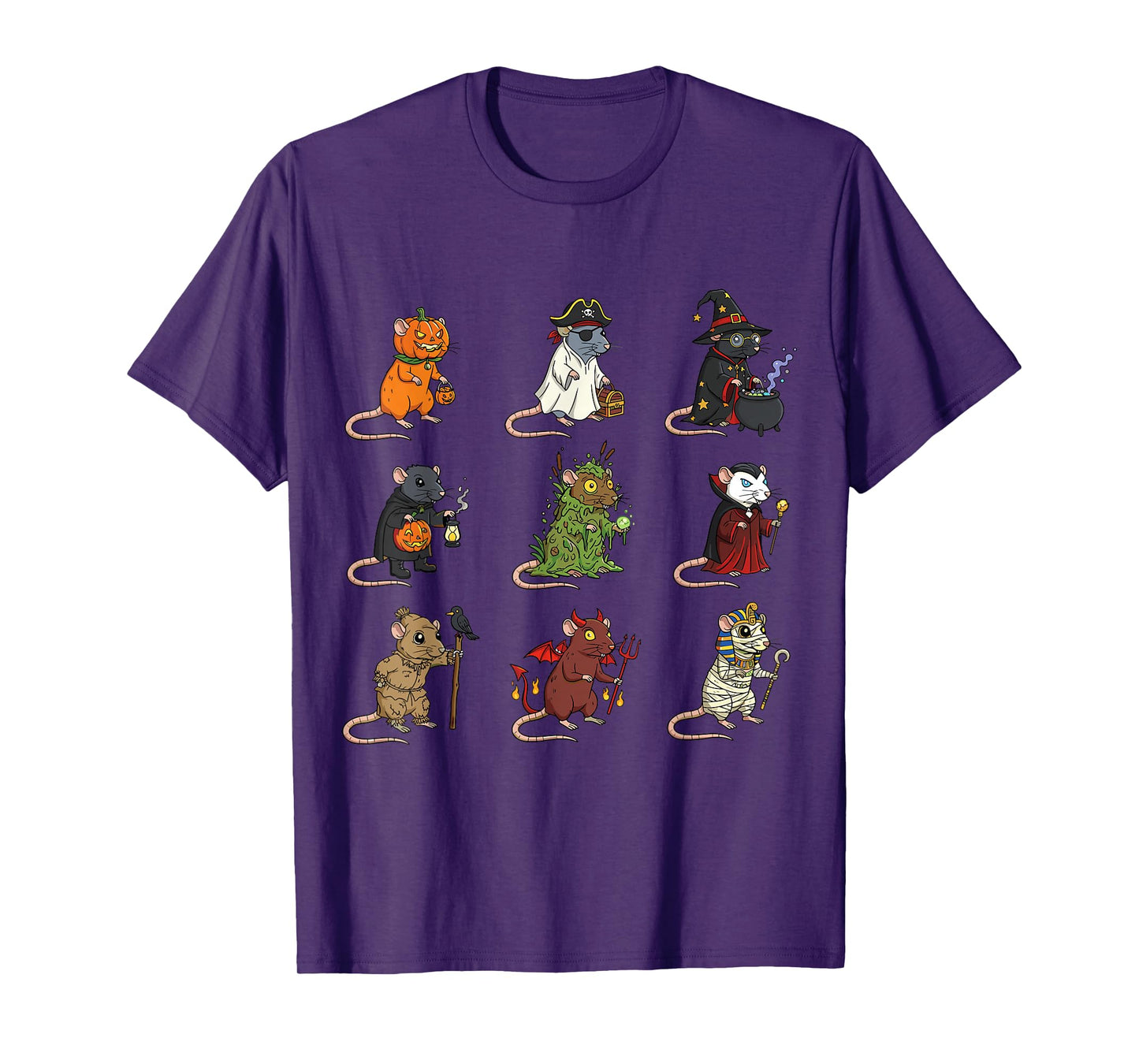 Rat Spooky Witch Zombie Boo Halloween for Boys & Girls T-Shirt