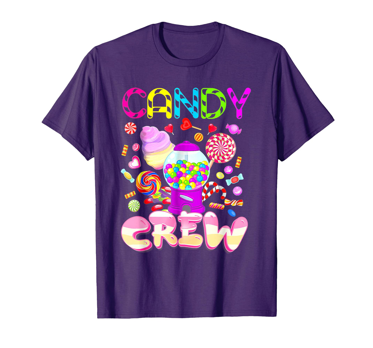 Candy Crew Costume Halloween Kids Boy Girls Sweet Foods T-Shirt