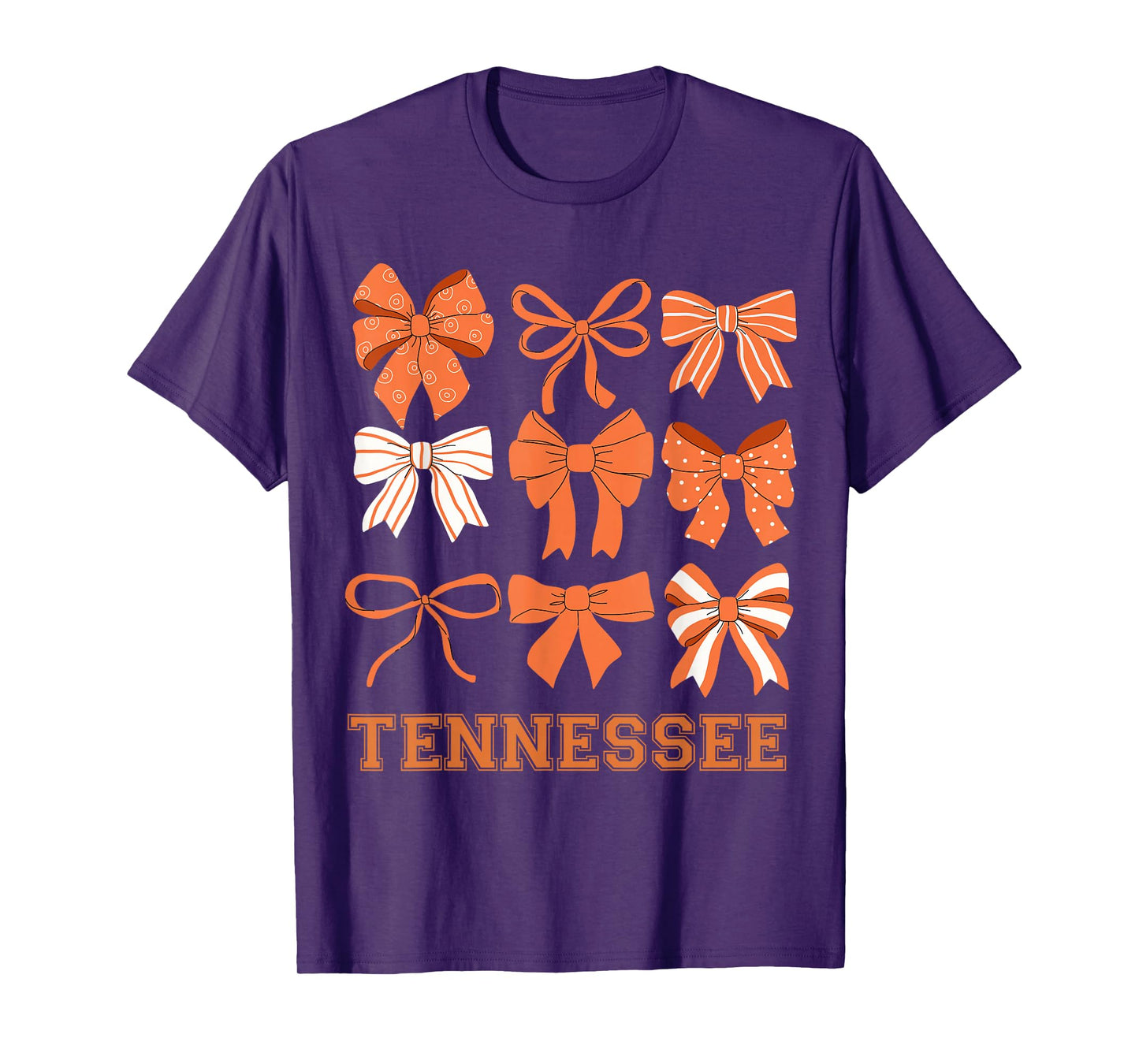 Tennessee TN Women Toddler Girls Coquette Bow State Pride T-Shirt