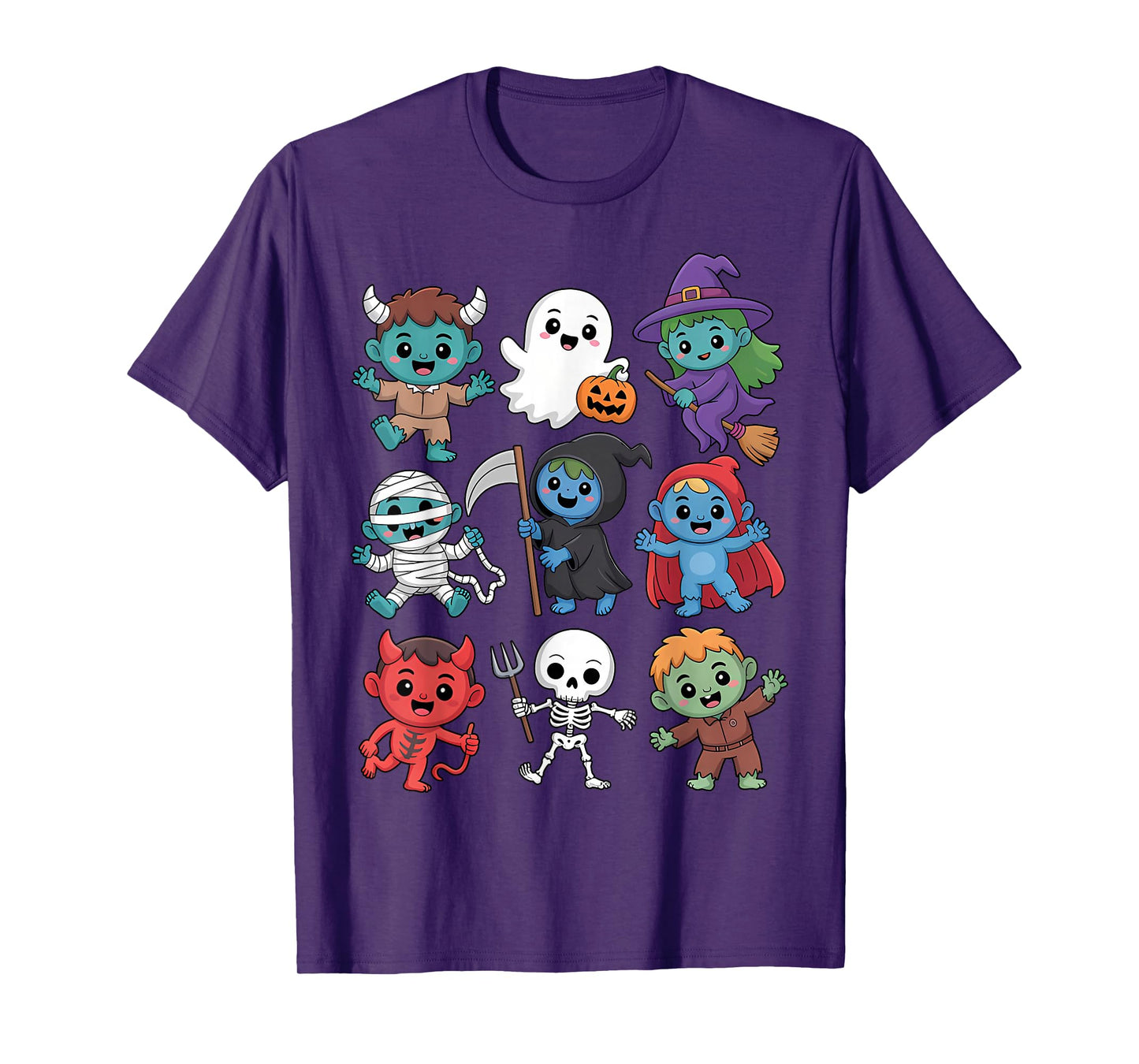 Cute Kids Halloween Costume Squad for Everyone T-Shirt