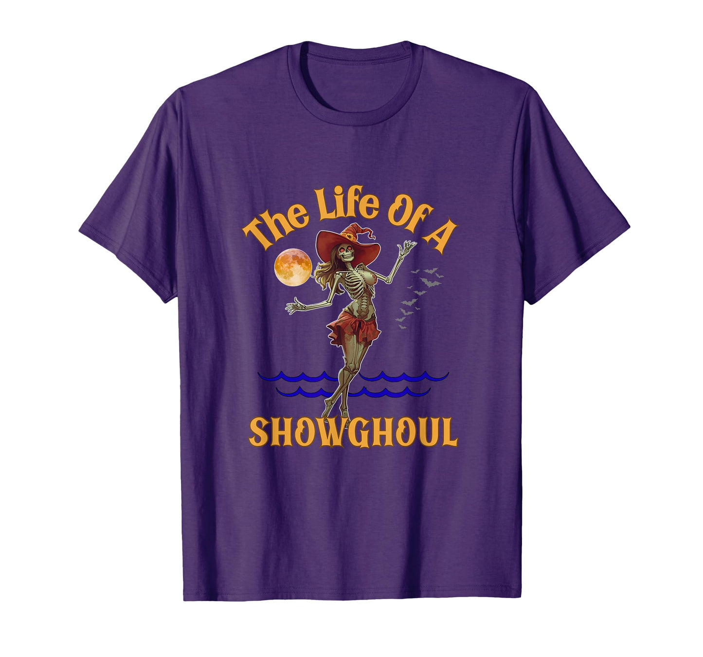 The Life of a Showghoul Halloween Design | Spooky Retro T-Shirt