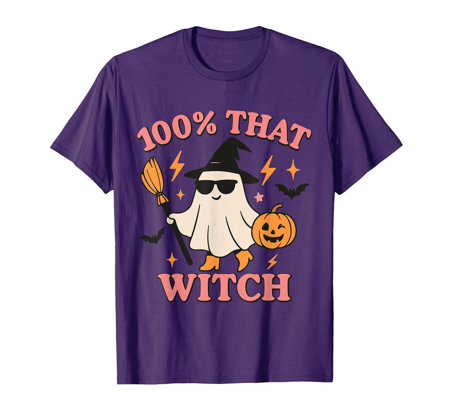 100% That Witch Funny Halloween T-Shirt