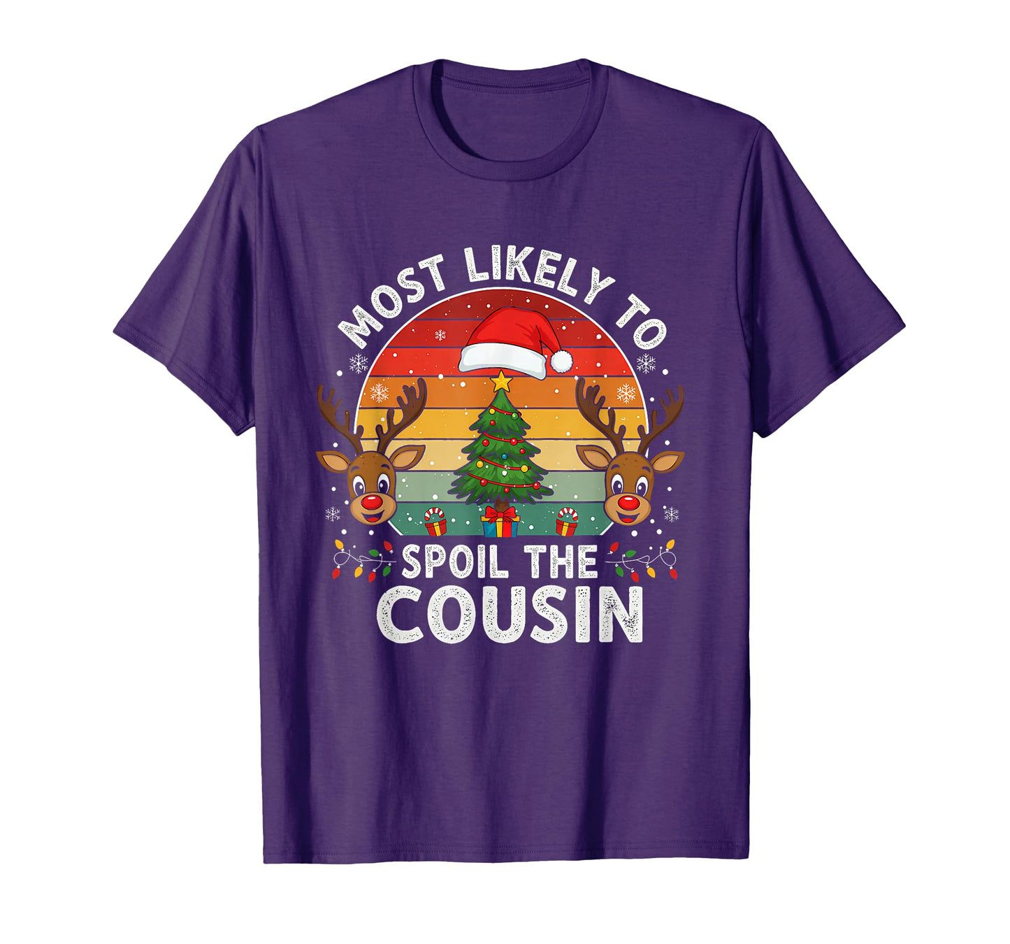 Christmas Party Most Likely to Spoil The Cousin Funny T-Shirt
