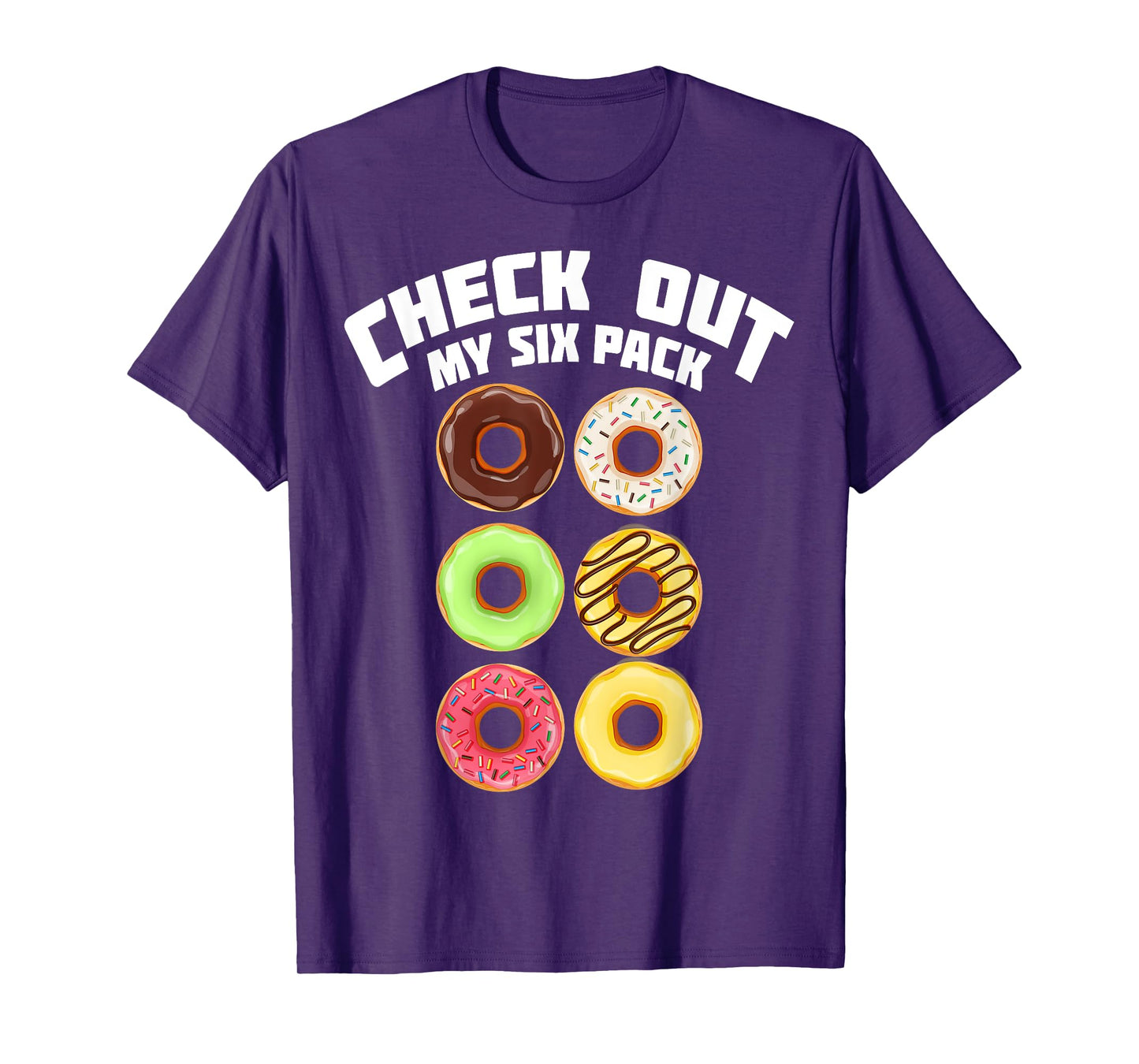 Cute Check Out My Six Pack Doughnut Abs Shirt Boys & Girls T-Shirt