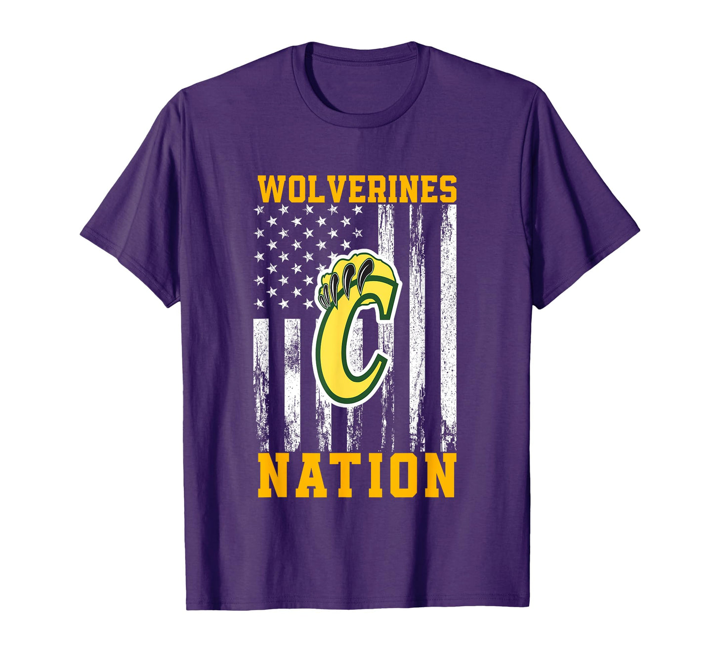 Carver Wolverines Logo Nation HS T-Shirt