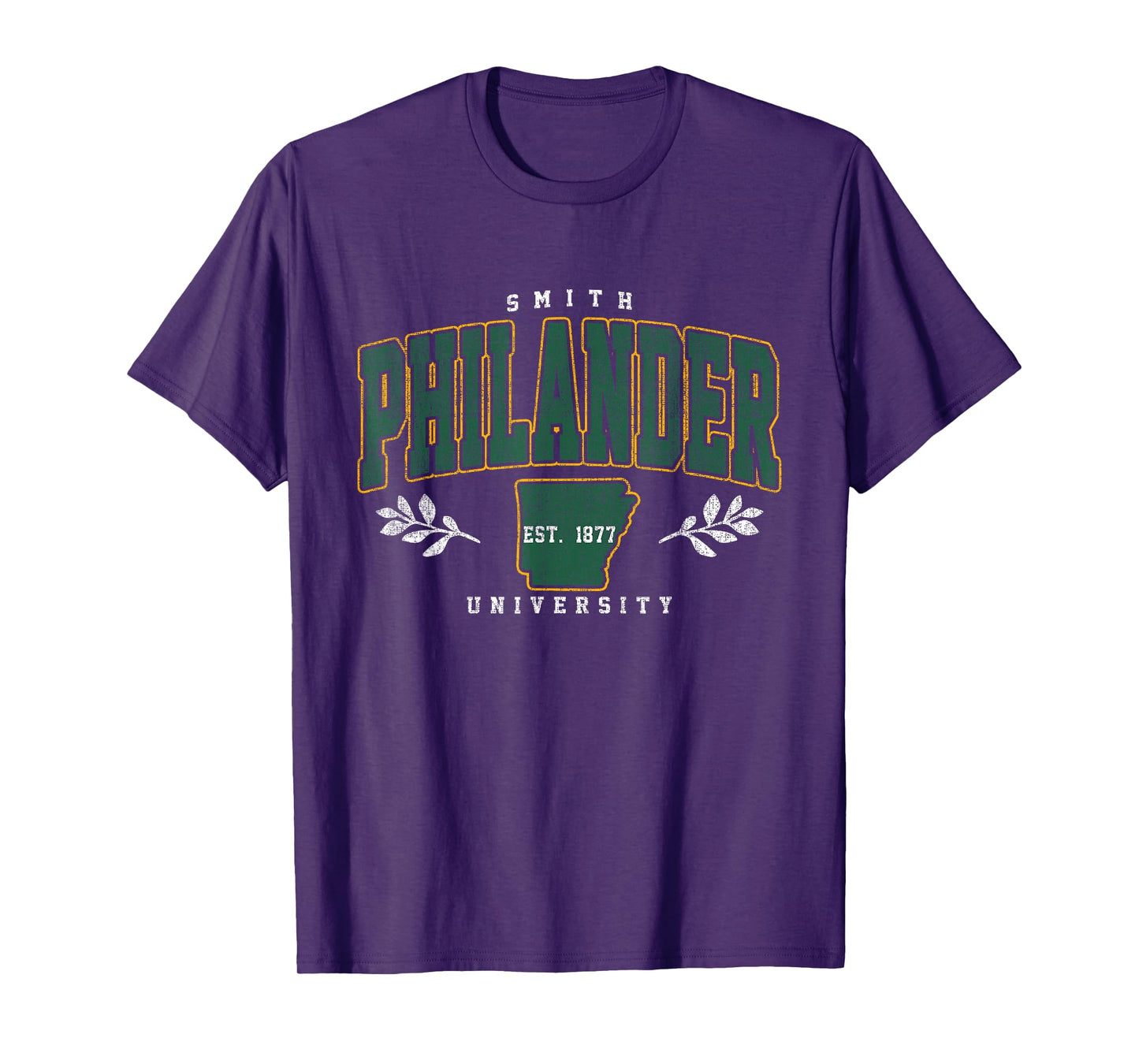 Philander Smith Collegiate Arch Retro Design for Men Women T-Shirt