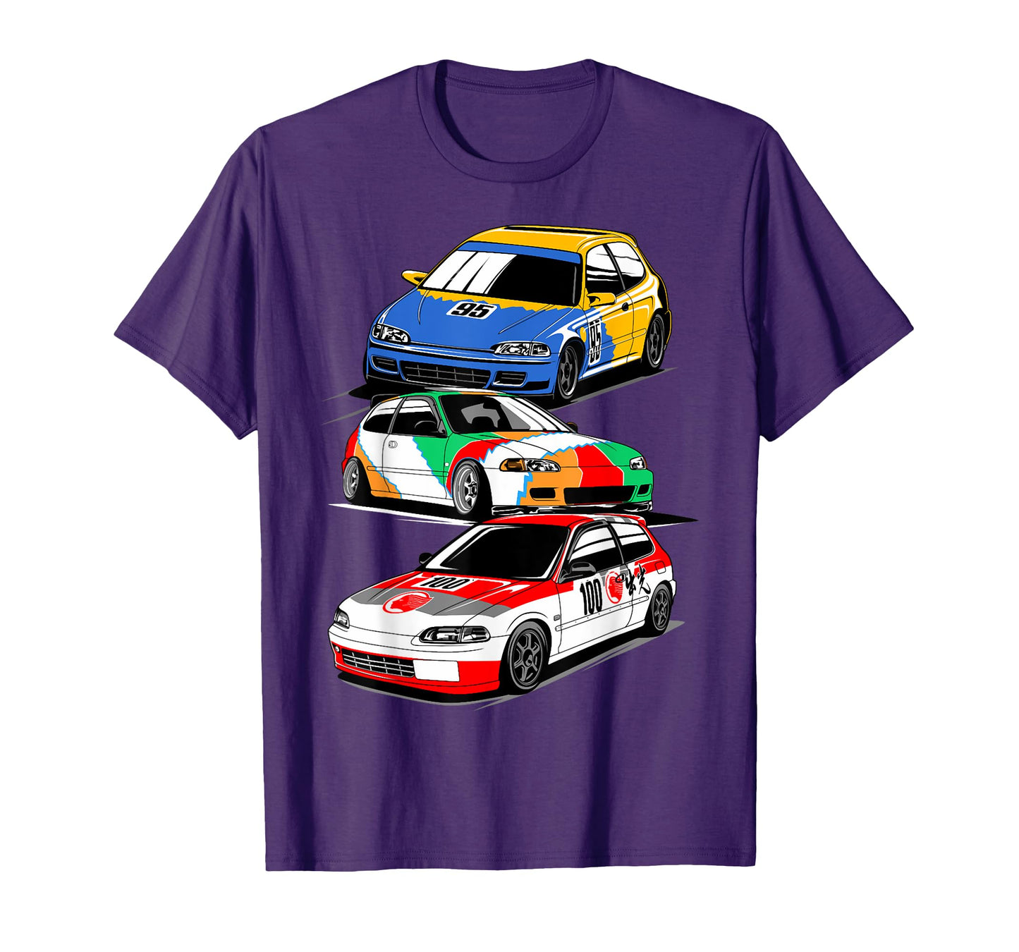 Civic eg 6 jdm legend Japanese racing car T-Shirt