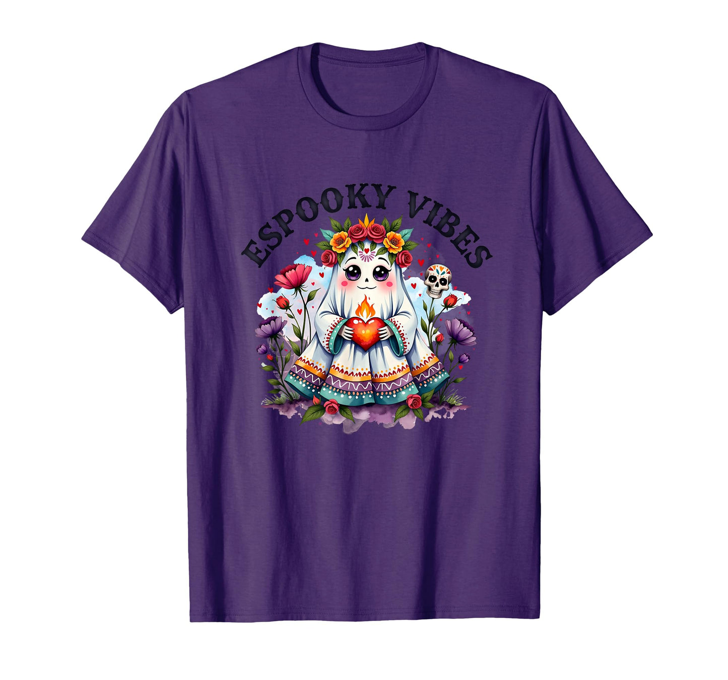 Amazing Spooky Creepy Halloween Ghost T-Shirt
