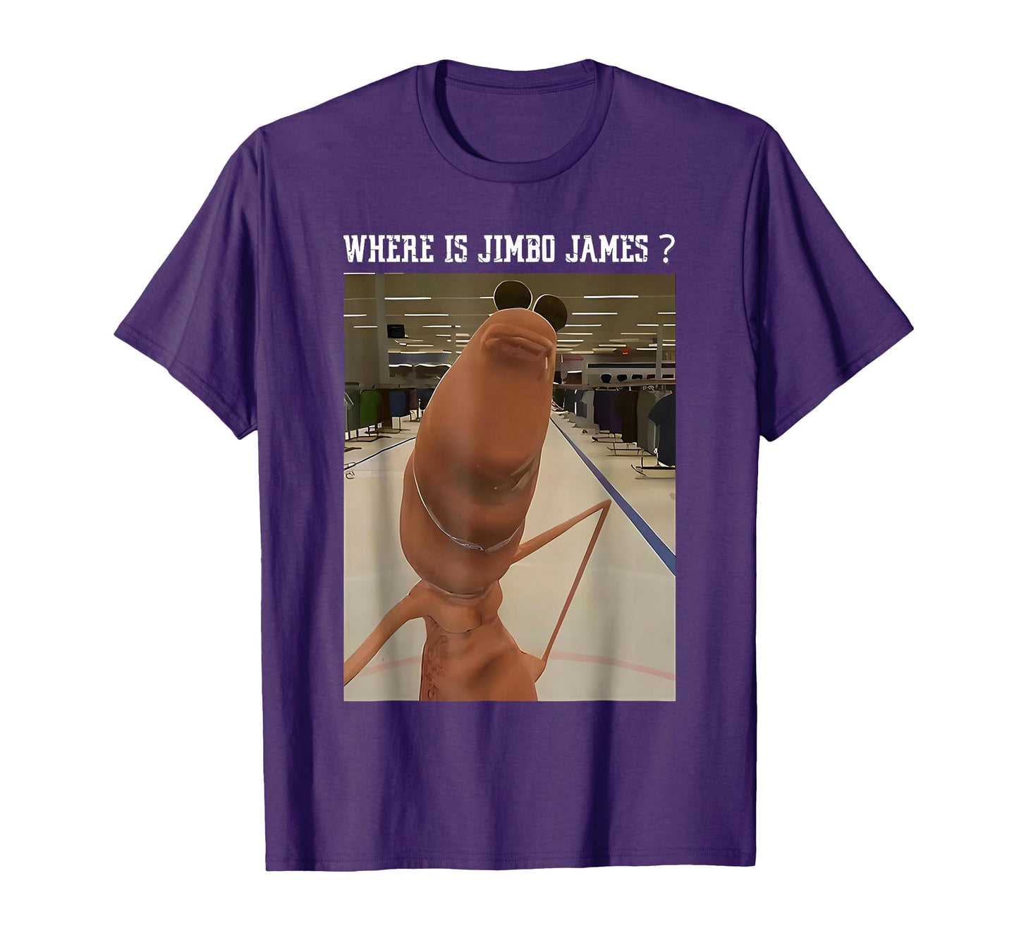 Marcus The Worm Where is Jimbo James Meme T-Shirt