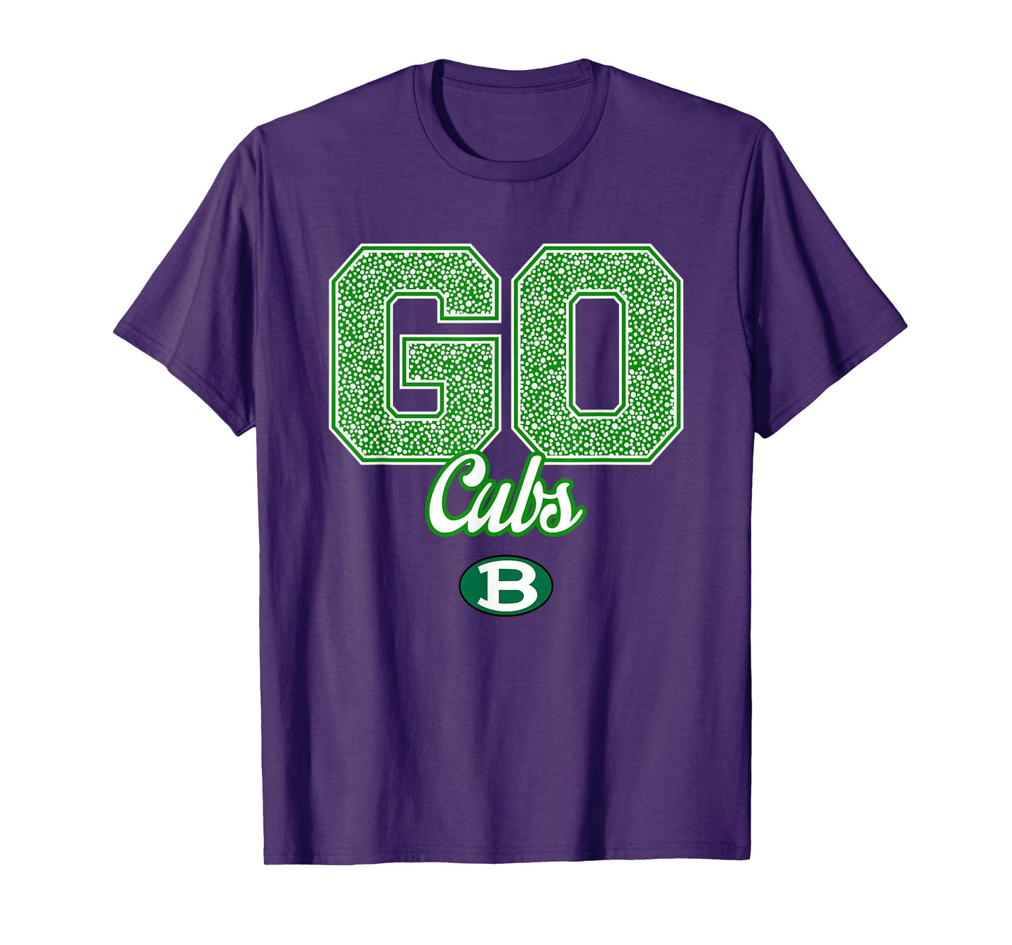 Brenham Cubs Logo GO! School Pride HS T-Shirt