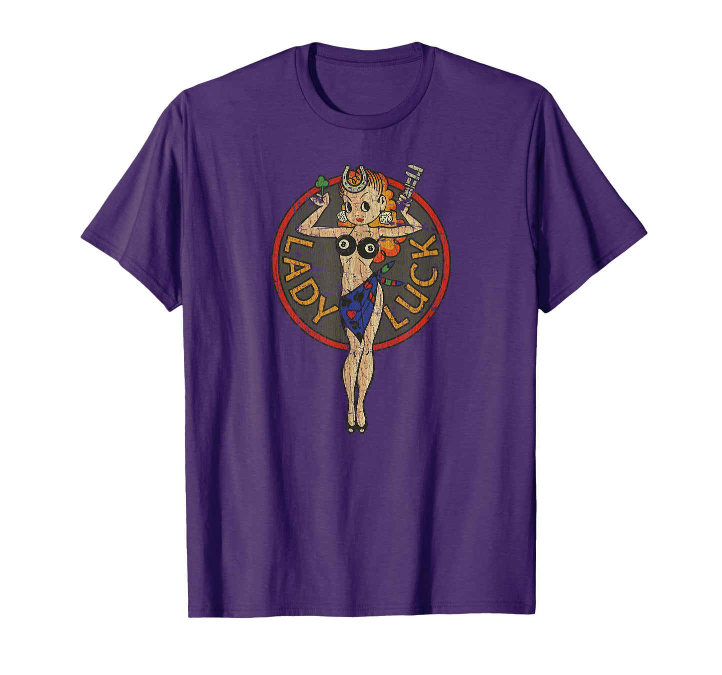 Traditional Lady Luck 1947 T-Shirt