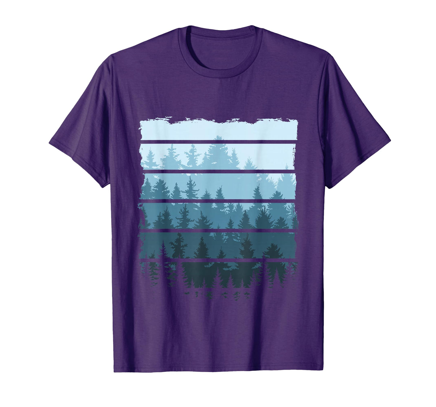 Trees Wildlife Nature Vintage Forest T-Shirt