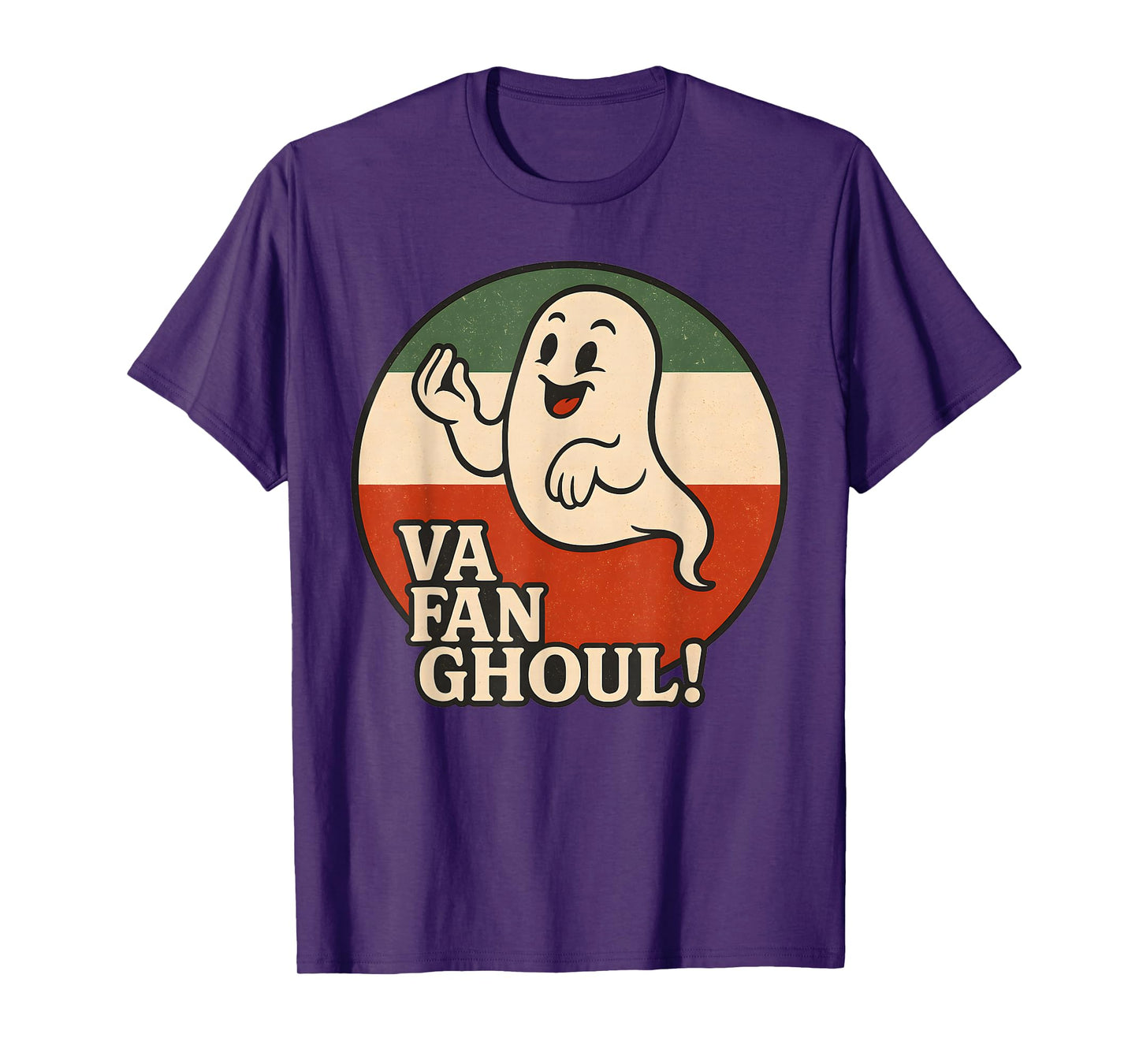 Va Fan Ghoul Ghost Italian Halloween Funny Costume Men Women T-Shirt