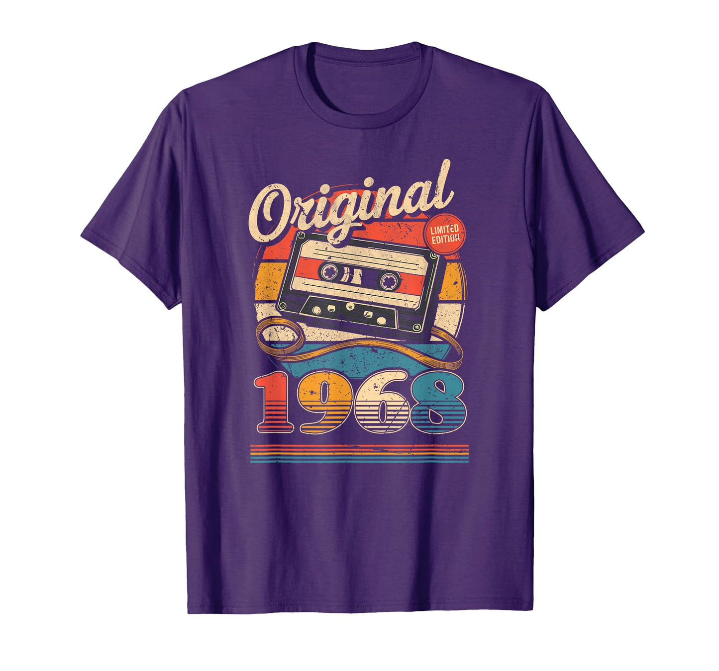 57th Birthday Retro Vintage 1968 Men Women T-Shirt