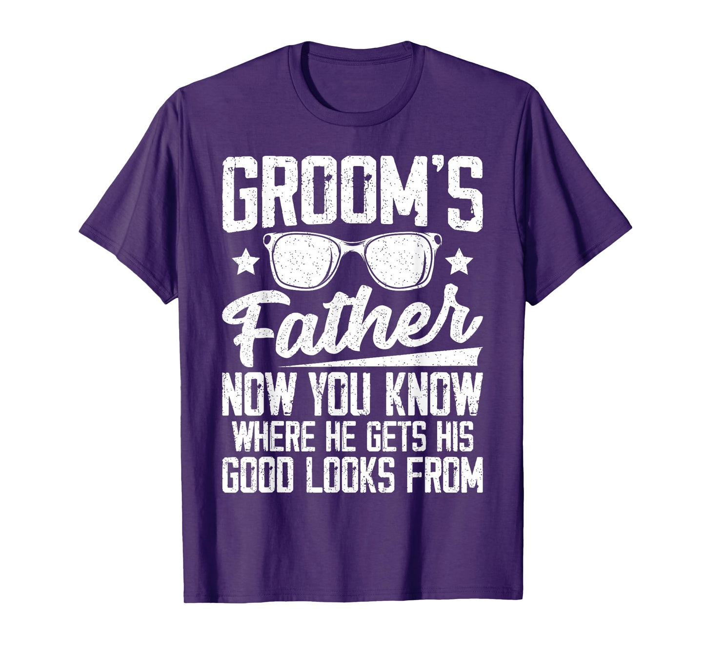 Mens Father of the Groom Wedding Costume Groom's Father T-Shirt