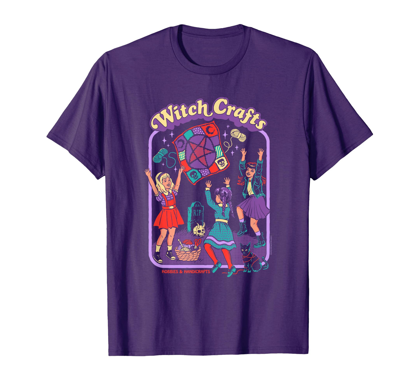 Steven Rhodes Witch Crafts Hobbies & Handicrafts Dark Humor T-Shirt