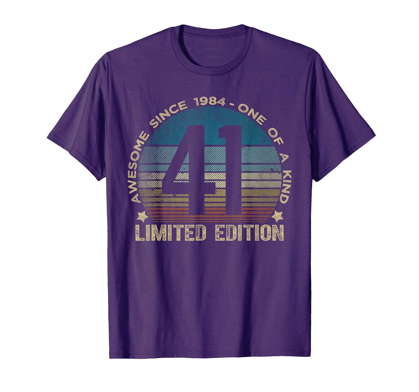 41 Year Old Gifts Vintage 1984 Limited Edition 41st Birthday T-Shirt