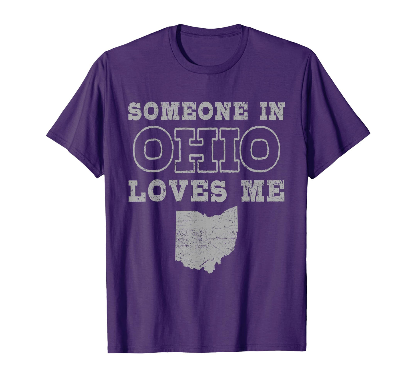 Someone In Ohio Loves Me Vintage US State T-Shirt