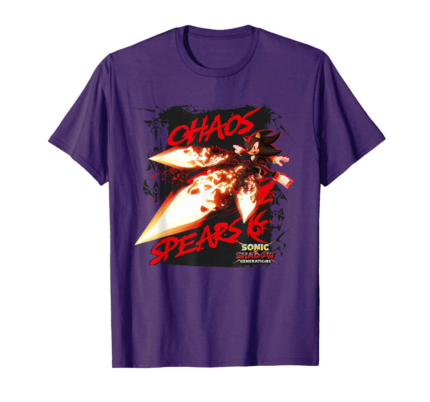 Sonic the Hedgehog, Sonic X Shadow Generations Chaos Spears T-Shirt