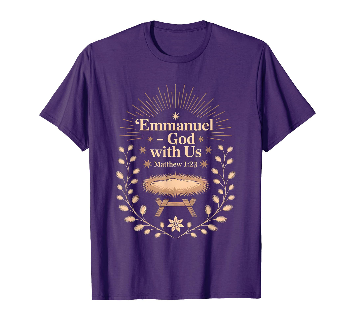 Emmanuel God With Us T Shirt T-Shirt