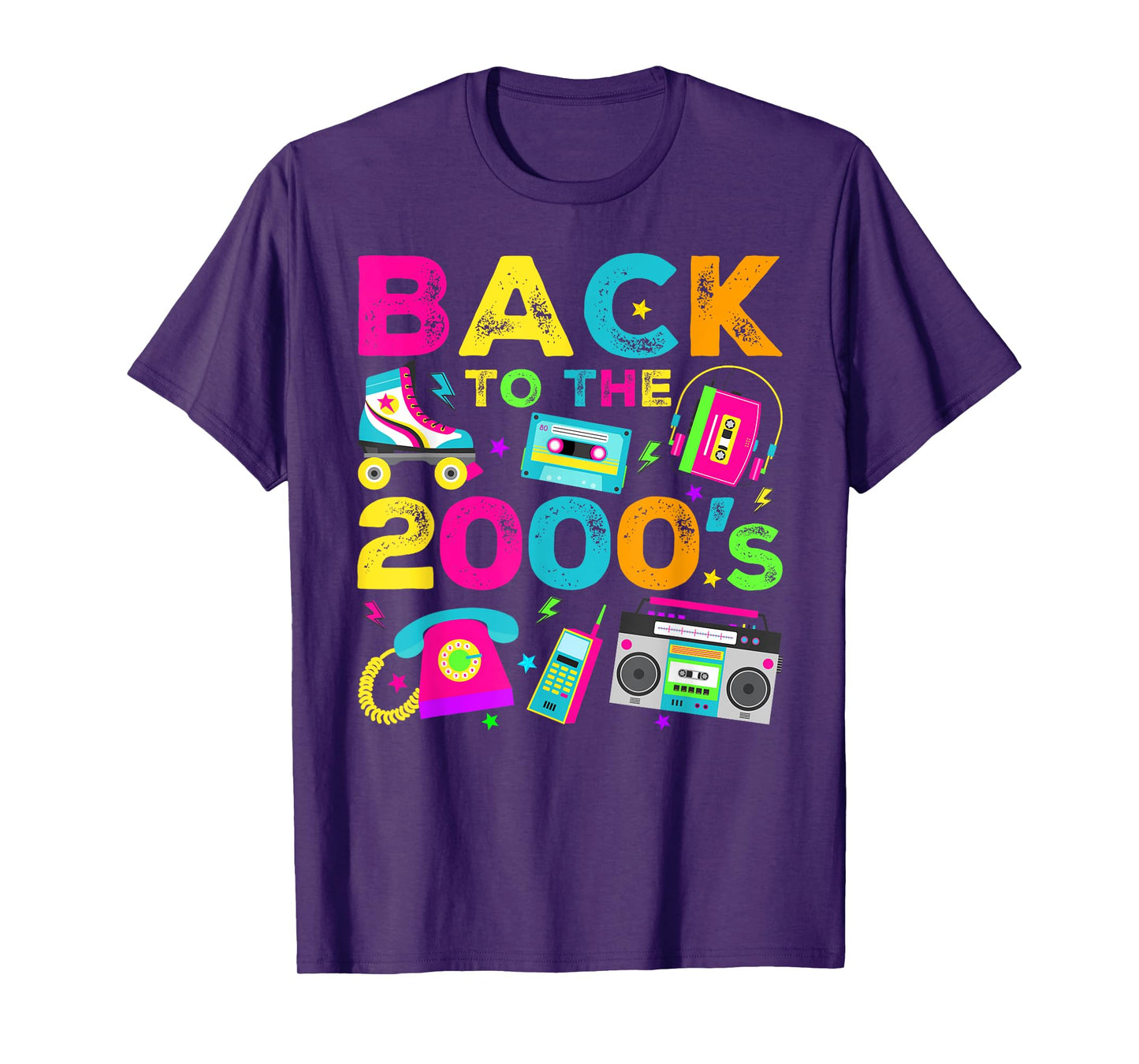 Back To 2000's 2000s Vintage Style 2000s Retro Party T-Shirt