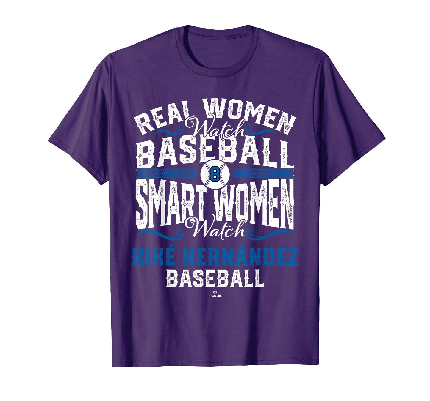 Smart Women Watch Kiké Hernández Los Angeles Baseball MLBPA T-Shirt