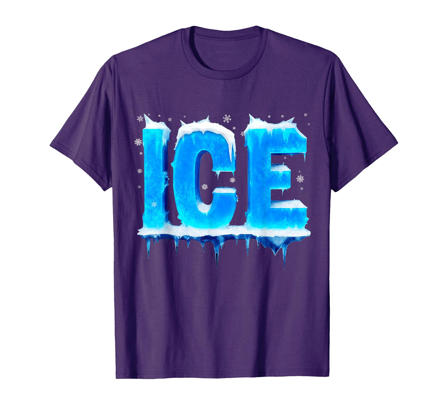 Ice Shirt Adult Kids Men Women Fire And Ice Costume T-Shirt
