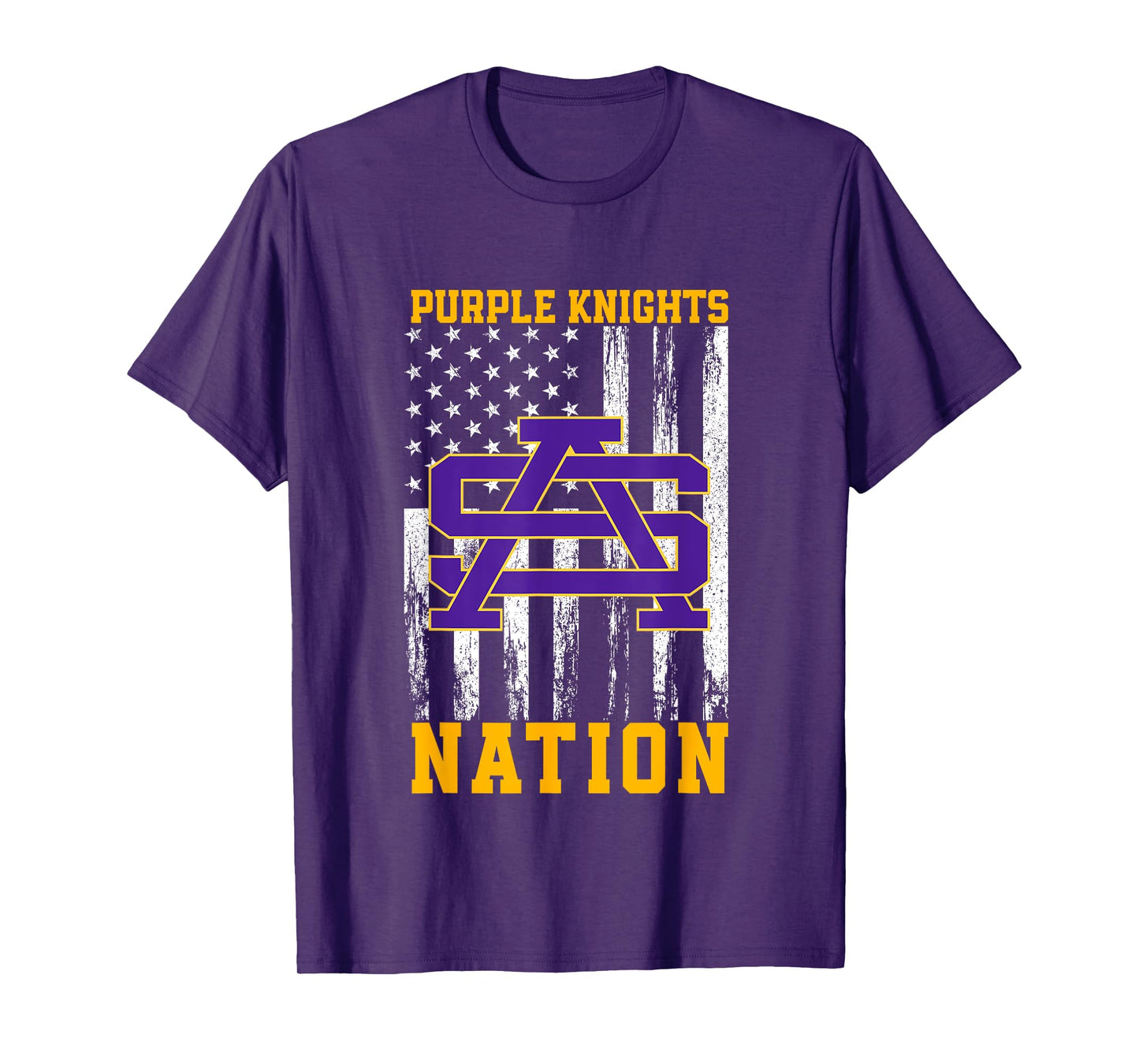 Saint Augustine Purple Knights Logo Nation HS T-Shirt